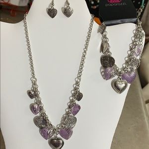 Necklace with matching bracelet